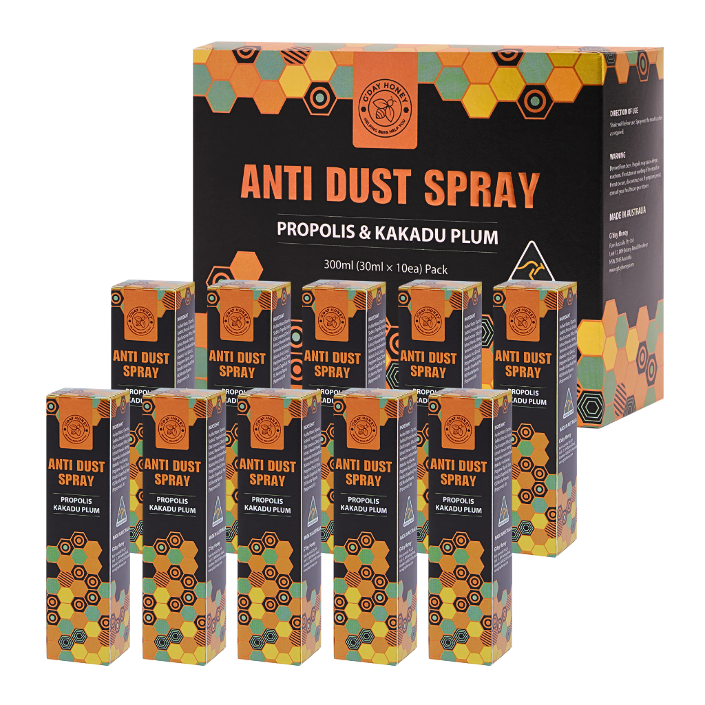 Anti Dust Propolis Spray With Kakadu Plum 30ml x10 Set (AU only)